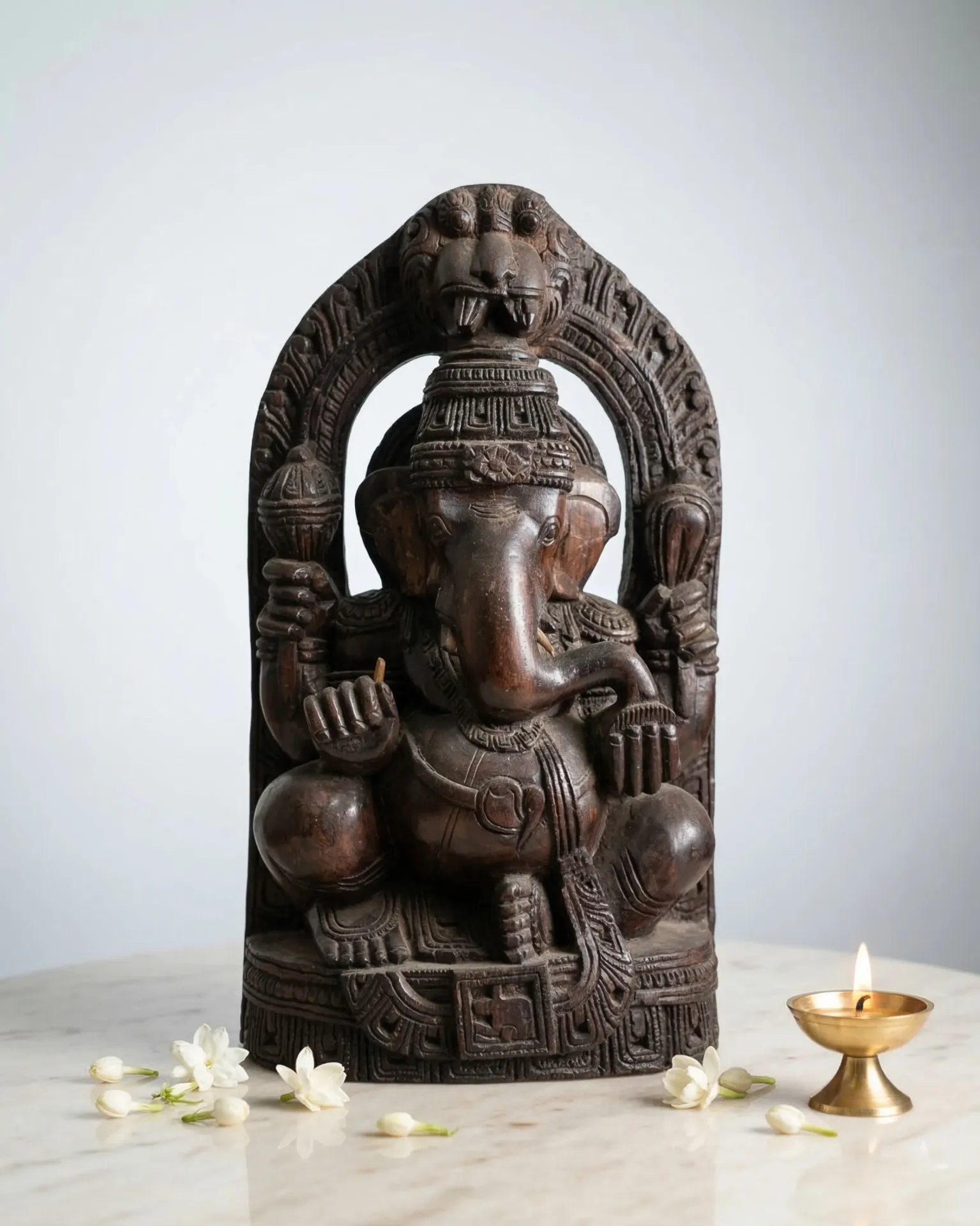 Lord Ganesha (Prabhavali Arch)