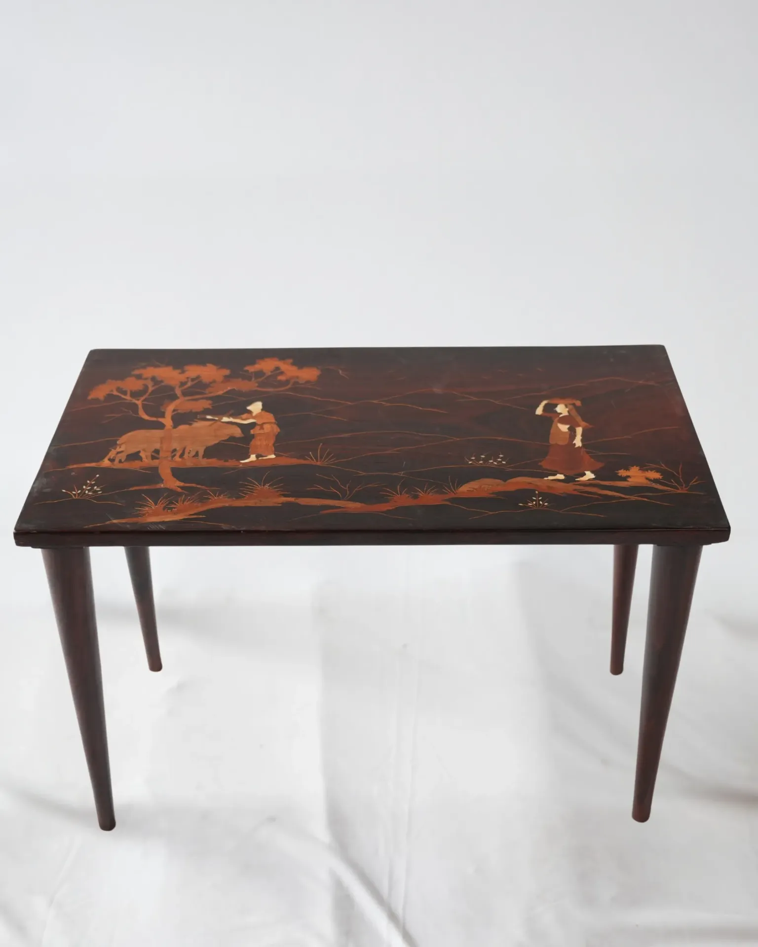 Heritage Marquetry Pastoral Coffee Table