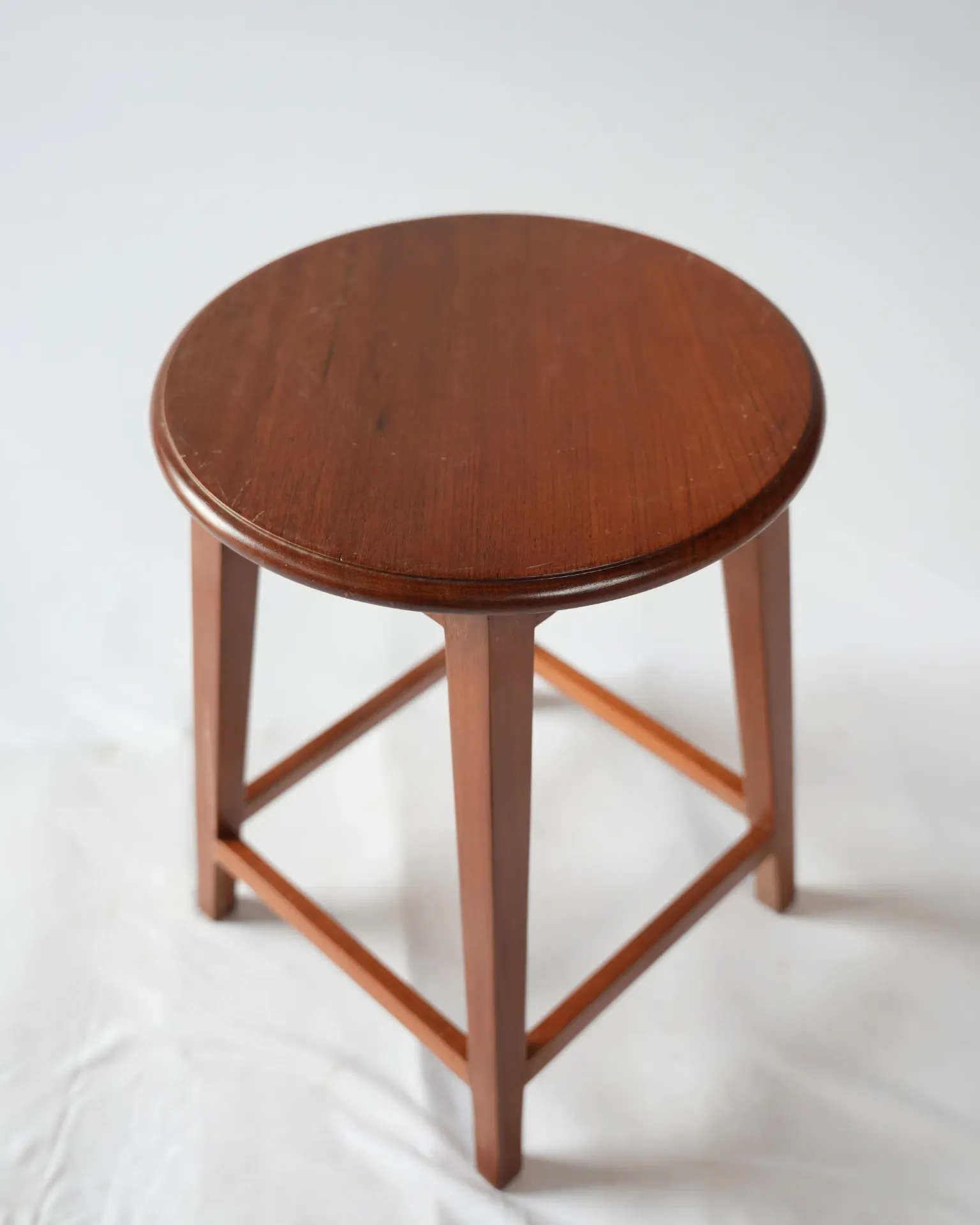 Heritage Round-Top Wooden Stool