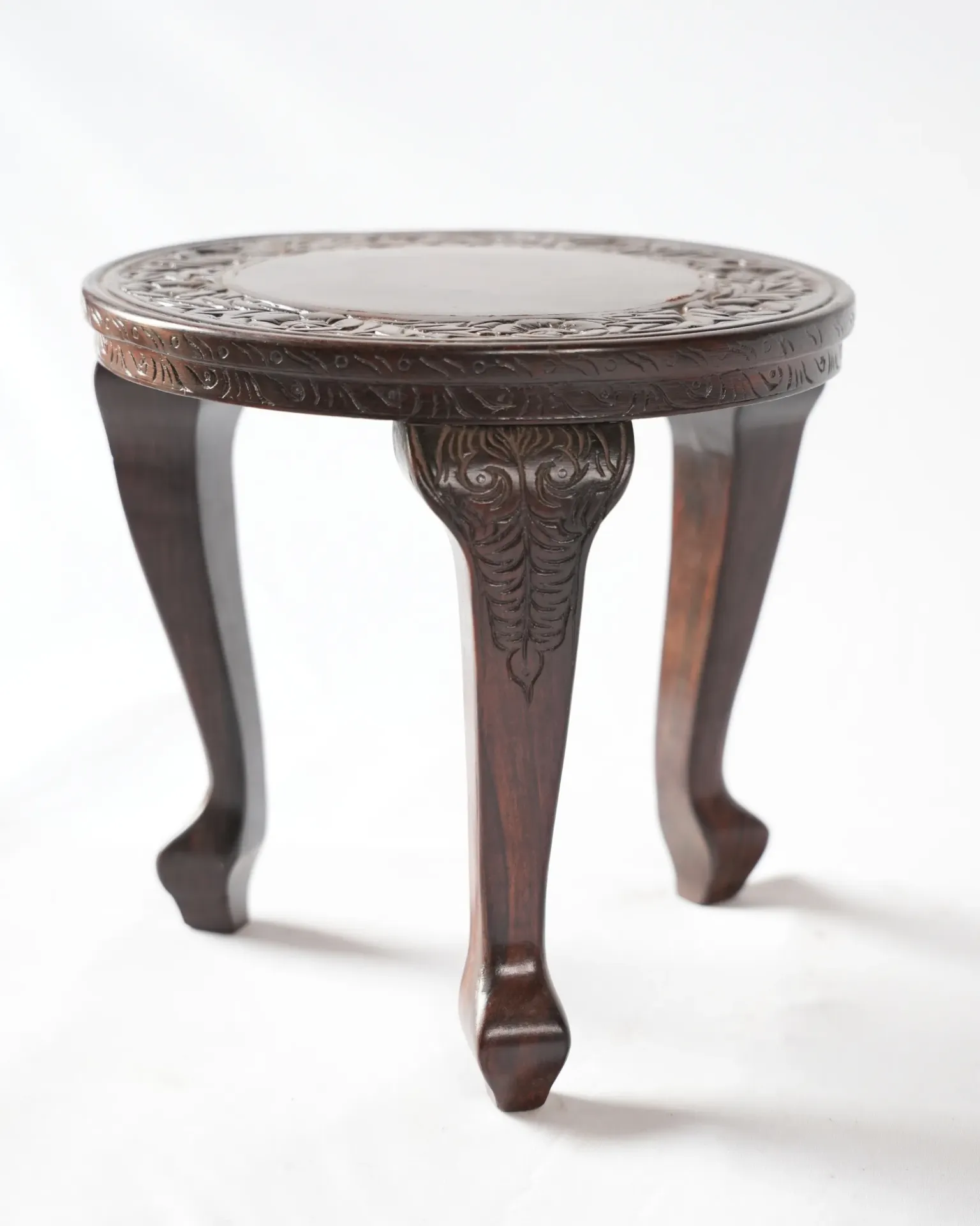 Heritage Carved Side Table