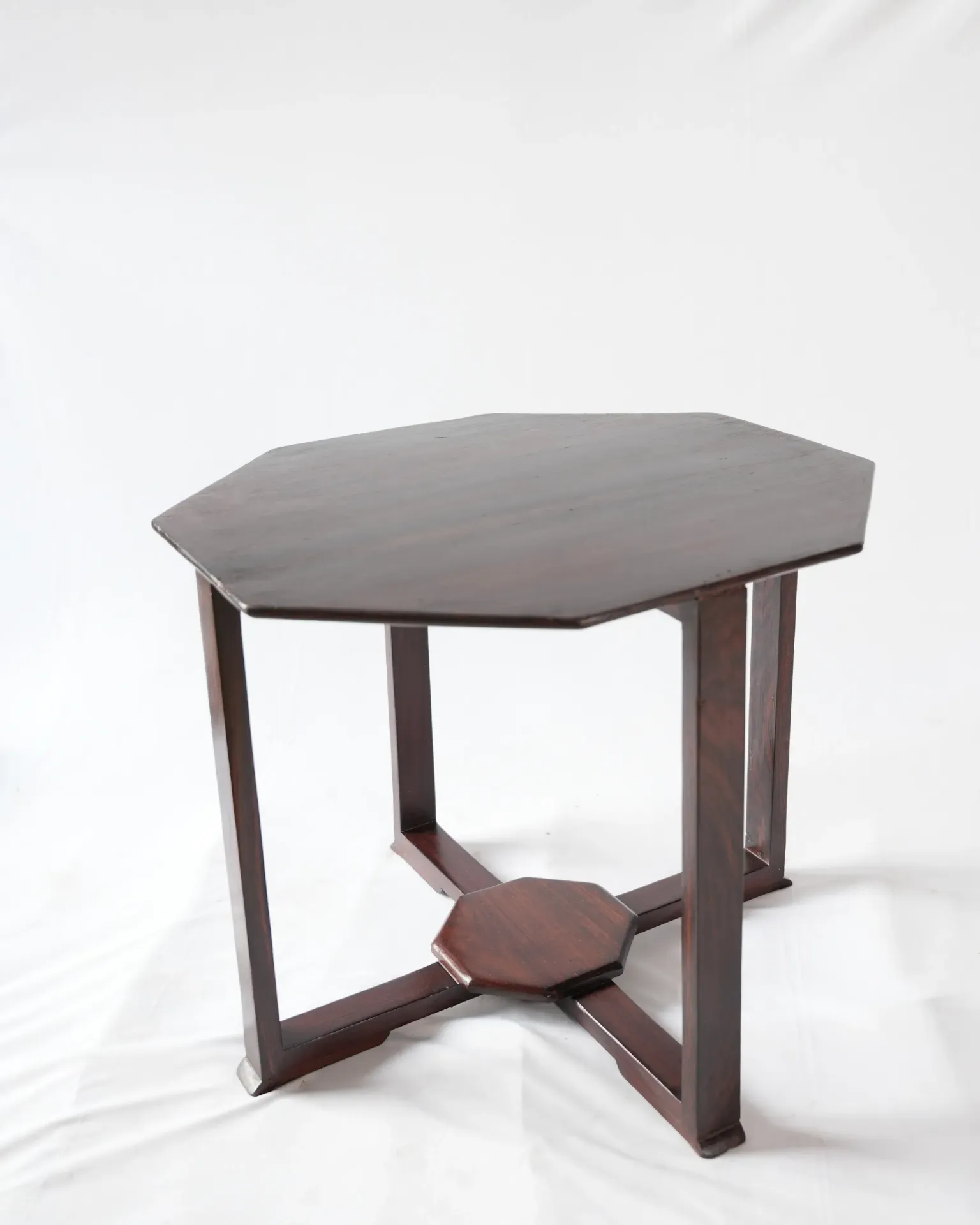Heritage Art Deco Octagonal Side Table