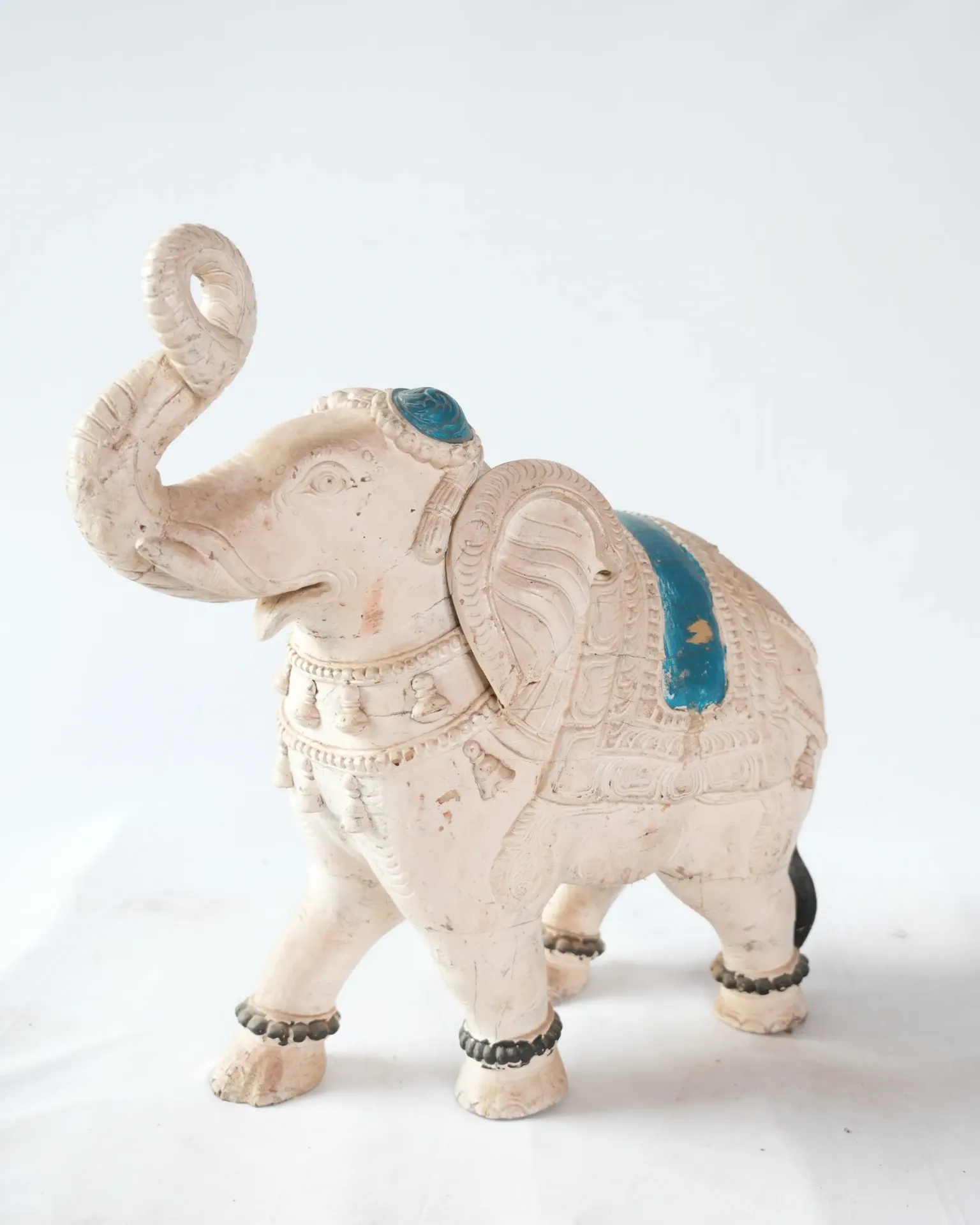 Ceremonial Elephant Sculpture (pair)